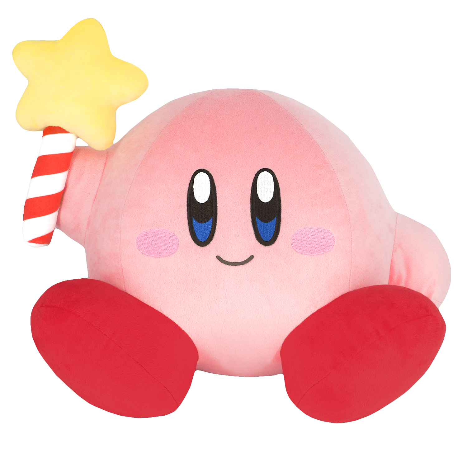 Little Buddy - 12" Kirby With Star Rod Plush (F)